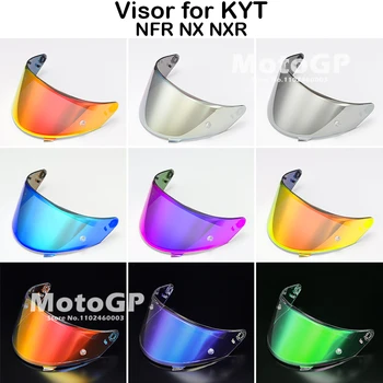 KYT 헬멧 바이저 쉴드 렌즈, 풀 페이스 헬멧, 오토바이 액세서리, 오리지널 바이저, KYT NFR NX
