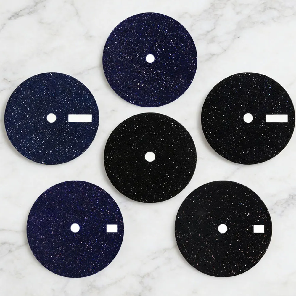 Starry Sky Black Blue 28.5mm Watch Dial