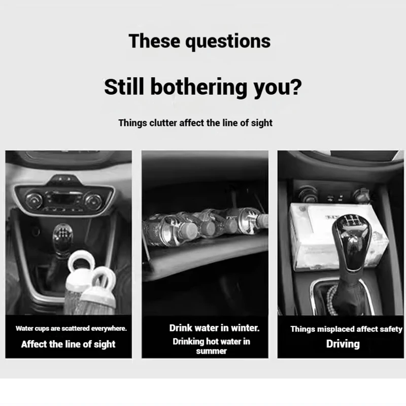 BMW X5 G05 2024-2025 차량용 4 in 1 컵홀더, 차량용 컵홀더 확장기, 다기능 회전식 차량용 컵홀더