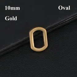 Super Lightweight Titanium Alloy Key Ring Pendant - Creative Gift (Gold - 10mm)