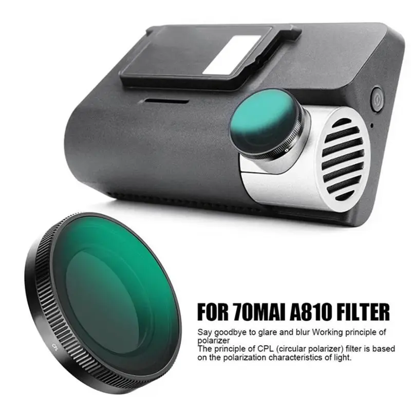 Filtre CPL Polariseur 70mai A810 - Anti-reflets HD