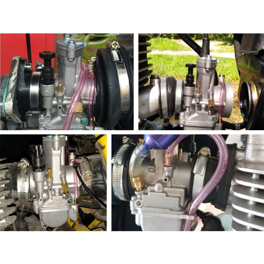 High-Performance Universal Motorcycle Carburetor with Power Jet