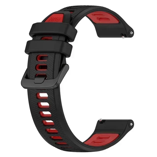 Enhanced Sports Silicone Strap - Quick Release 22mm Breathable Wristband Accessory