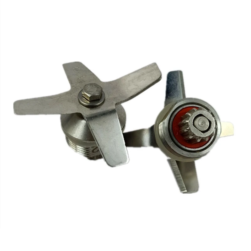 

2Pcs For JTC Blender Knife Stainless Steel Blender Blade TM-767 Spare Parts Grinder 67-02 Knife Broken Soymilk Blade