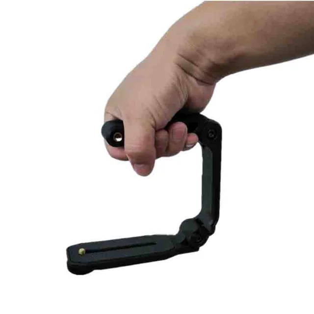 Anti-Shake Camera Stabilizer U-Shaped Foldable Grip Mount Portable Handheld Handle For SLR/DV/Digital Camera & Phone Universal