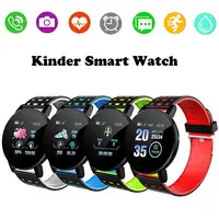 NEW 1.44inch Bluetooth 4.0 Led Digital Waterproof Smart Watch Children's Heart Rate Monitor Fitness Tracker Watch Boys and Girls 2