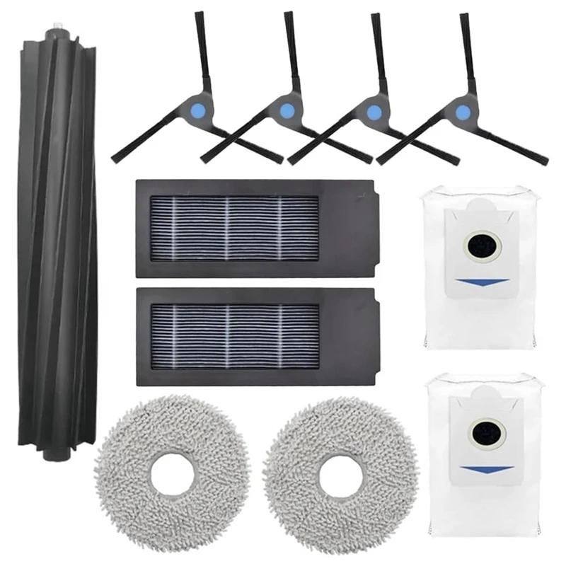 

Набор аксессуаров для пылесоса Ecovacs Deebot X2/ X2 Pro/ X2 Omni/ DEX86, резиновая щетка для робота-пылесоса