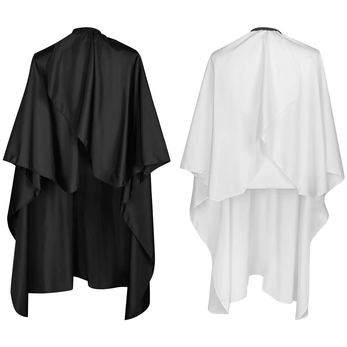 Barbertop Mantella per taglio di capelli antistatica impermeabile - Mantello per styling in poliestere primaverile di qualità premium per parrucchieri e barbieri - immagine 4