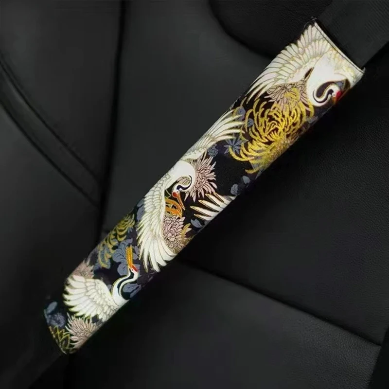 Enhanced Car Seat Belt Cover - Universal Auto Shoulder Pad Safety Protector Cushion for Interior Comfort