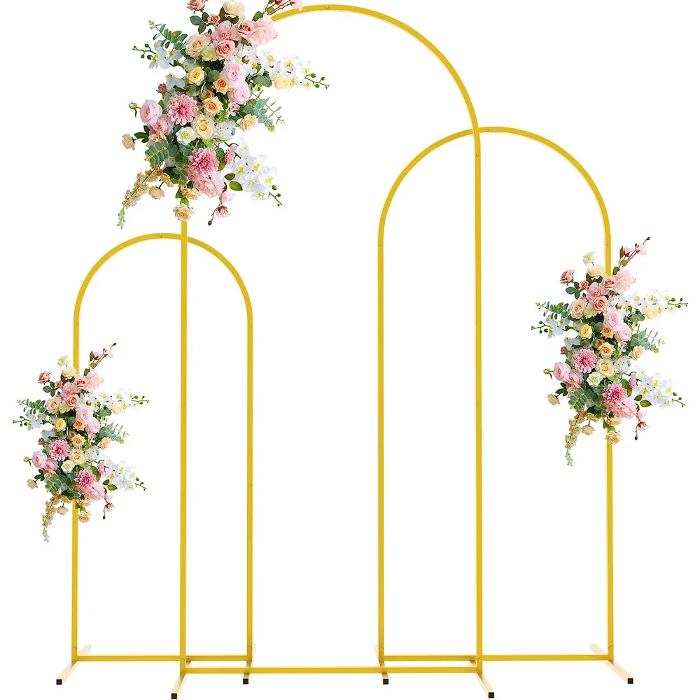 

Wedding Arch Backdrop Stand 6FT Arche Arch Weddings Decoration 5FT Decorations Support Event Party Festive Supplies Home Garden