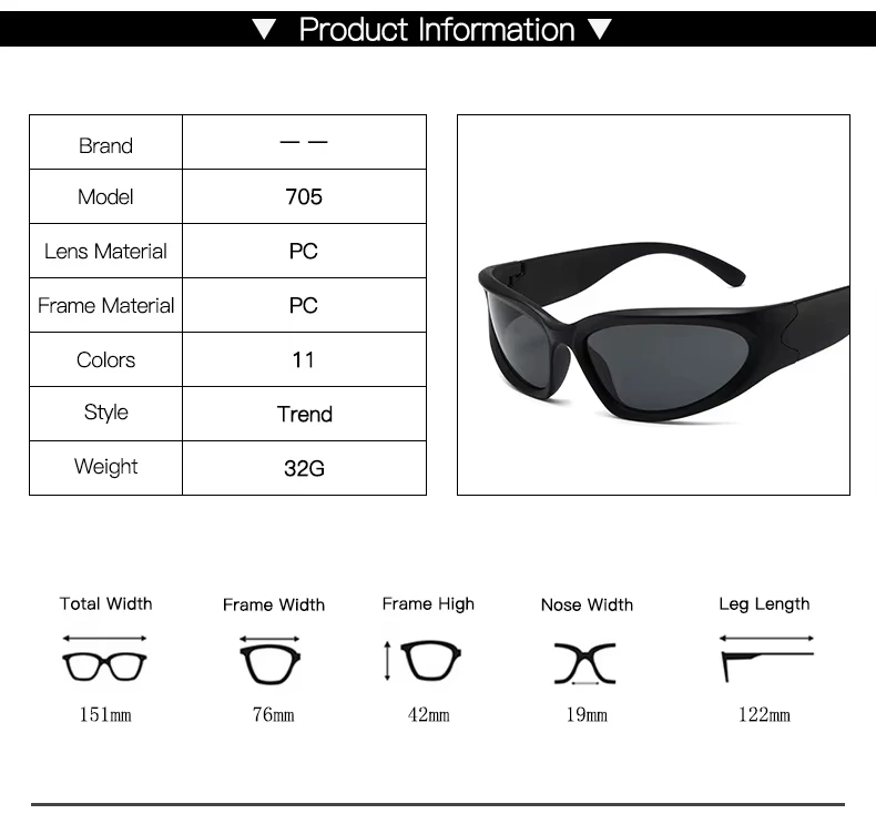 Outdoor Motorcycle European And American One-Piece Windproof Dazzling Sunglasses Ultra-Light Driving Uv Protection driving glasses sports sunglasses