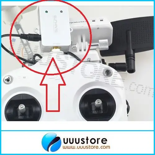 Пульт дистанционного управления DJI PHANTOM 2 Vision 5 8 ГГц радиоусилитель сигнала