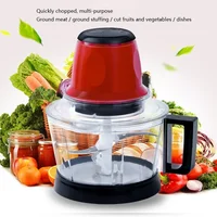 3L Large Capacity Meat Grinder Spice Garlic Chopper Electric Automatic Mincing Machine Household Grinder Food Processor 1