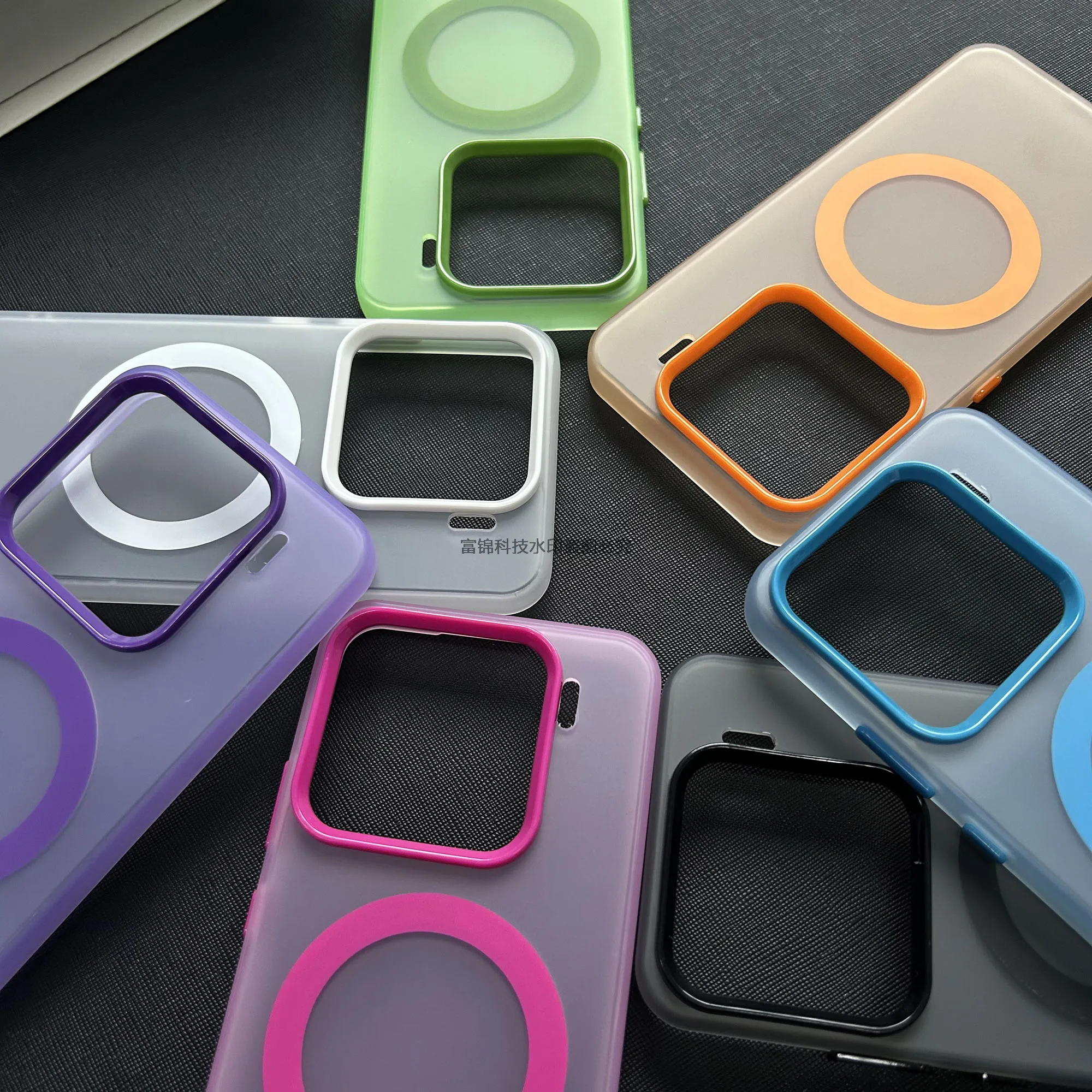 Luxury Skin Feel Matte Magsafe Shockproof Bumper Case in Jelly Color