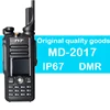 TYT MD2017 Two Way Radio DMR&GPS&IP67 Waterproofed Record TDMA Dual Band Display Double Time Slot Wireless Communication HAM 1