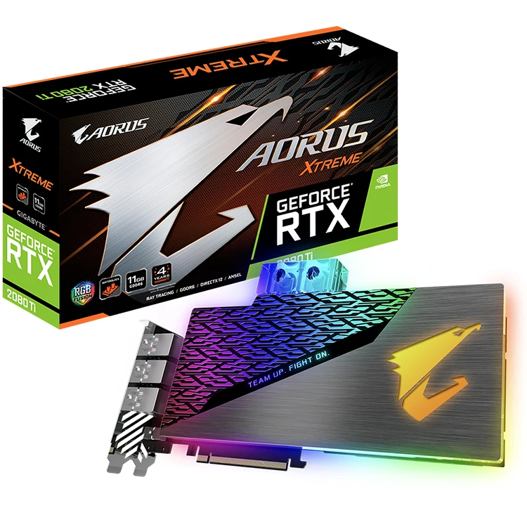 GeForce RTX 2080 Ti XTREME WATERFORCE WB 11G with WATERFORCE