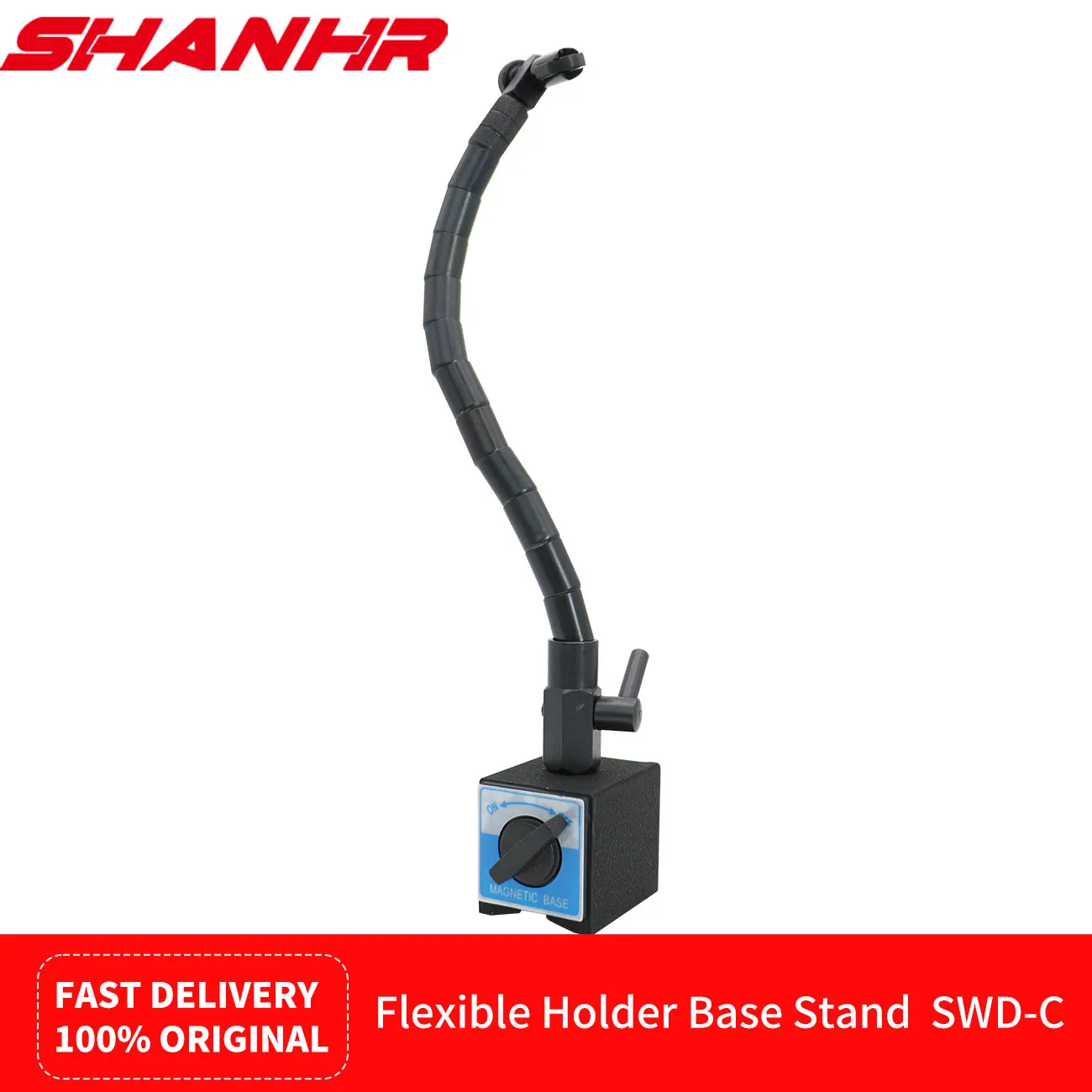 SHANHR 마그네틱 포스 60kg 스네이크 유니버셜 마그네틱 인디케이터 홀더..