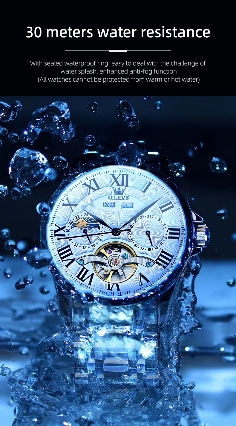 OLEVS 7013 Automatic Watch for Men description image 9
