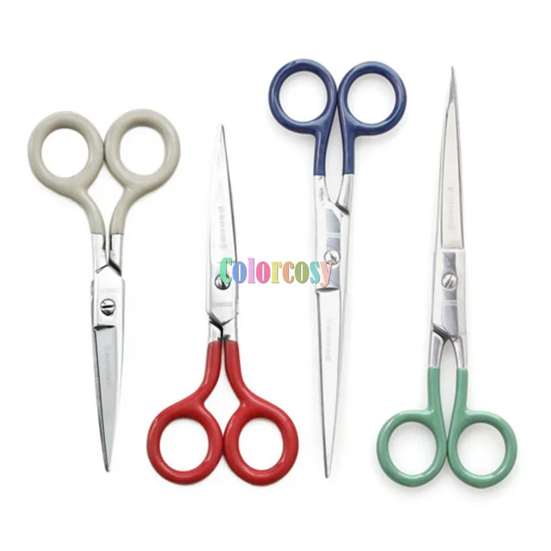 Hightide Penco Stainless Steel Scissors with PVC Coated Handle and Excellent Grip. with Clear PVC Case. Convenient To Carry