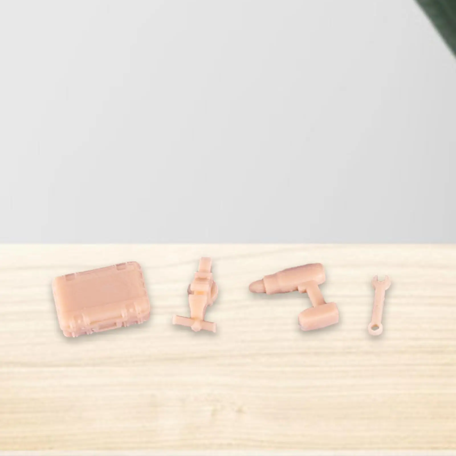 2X 1/64 Cabinet Auto Repair Tool Tiny Model for DIY Sand Table Desktop