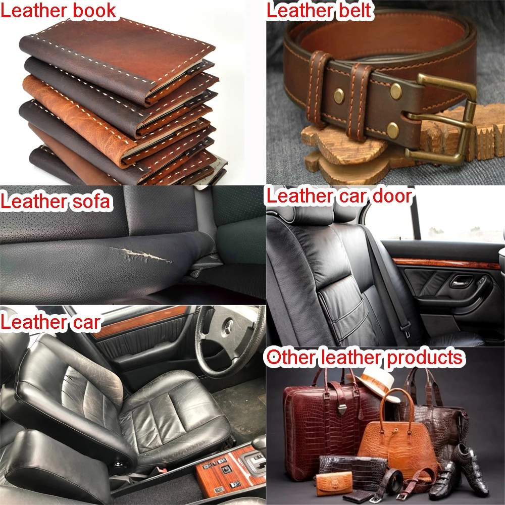 자동차 의자 수리 소파에 대 한 자기 접착 가죽 스티커 내마 모성 강한 스틱 홈 미화 벽 가죽 스티커