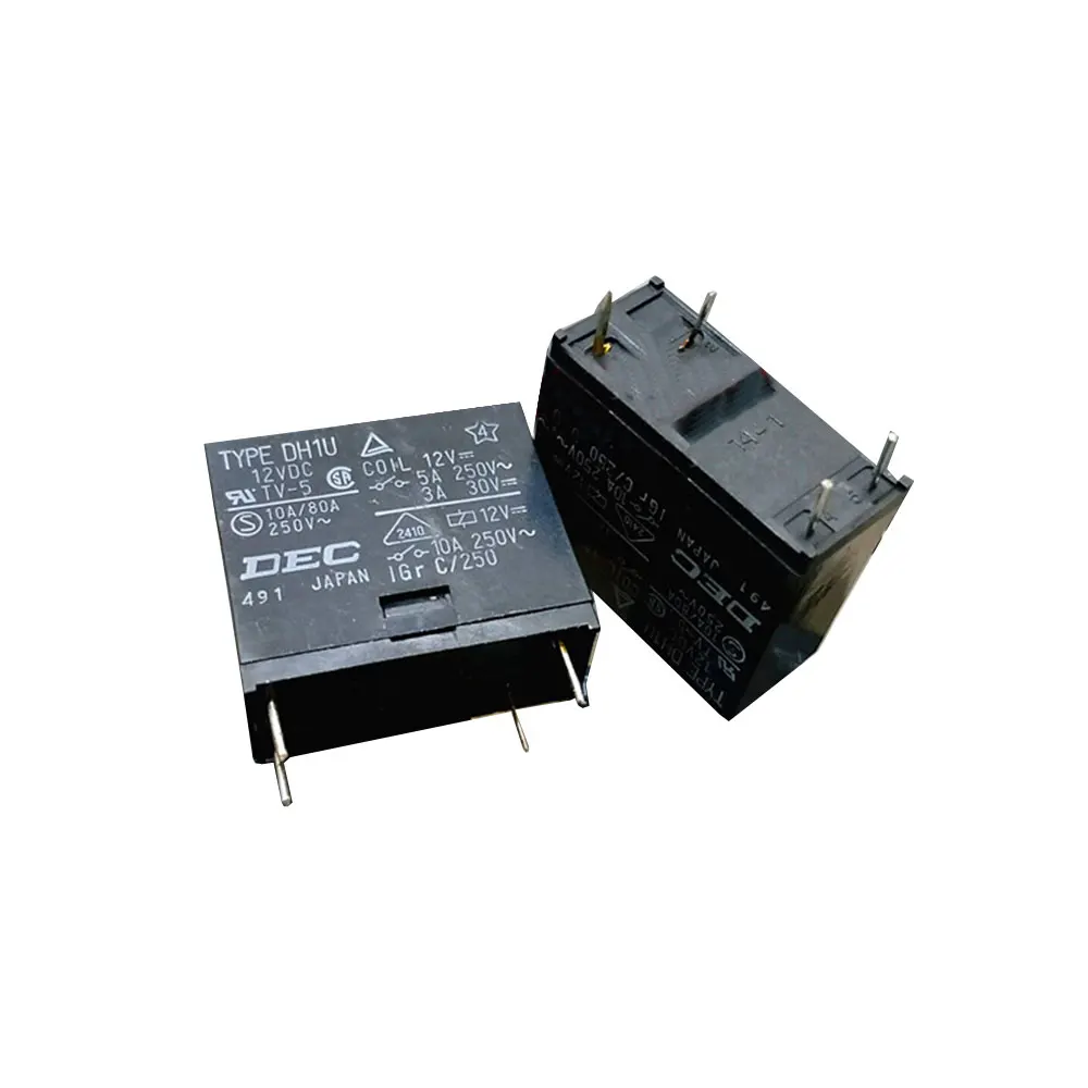 

TYPE DH1U 12VDC 10A 4 DC12V