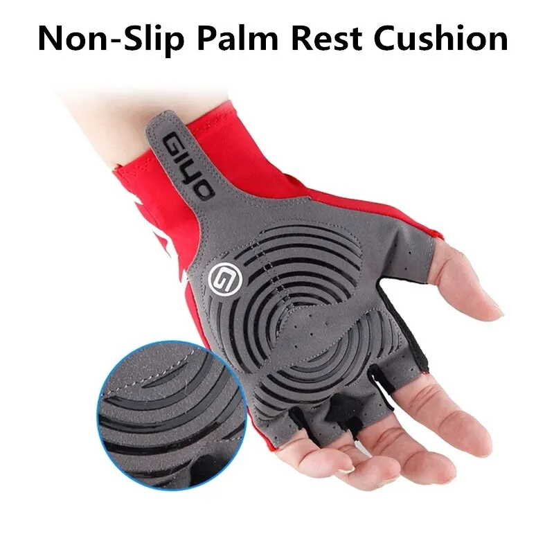 GIYO Touch Screen Long Full Fingers Half Fingers Gel Sports Cycling Gloves MTB Road Bike Riding Racing Women Men Bicycle Gloves 3