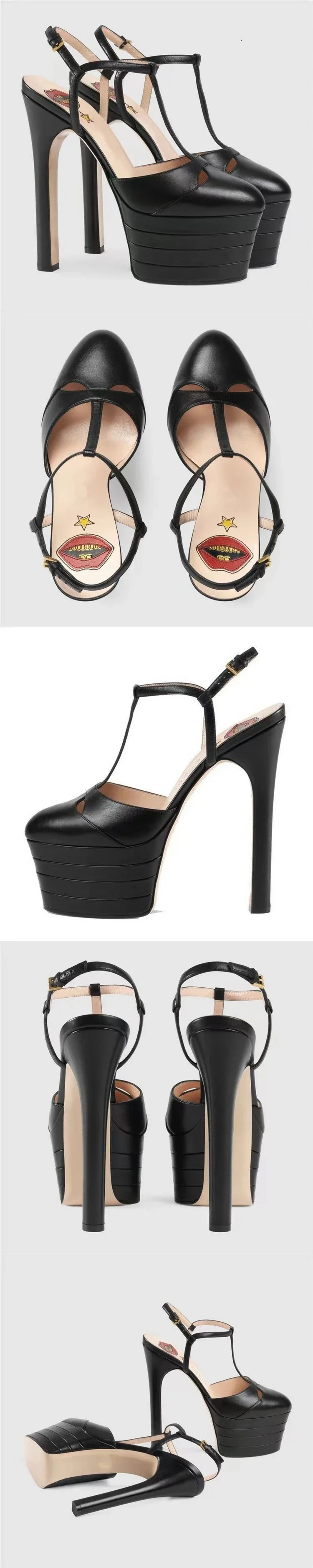 16cm High Heel Sandals | Sexy Nightclub Runway Party Shoes