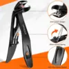 Sheeamy 2024 Clippers for Thick Nails for Seniors Angled Head Large German Toe Nail Clippers Heavy Duty Nail Clippers 3