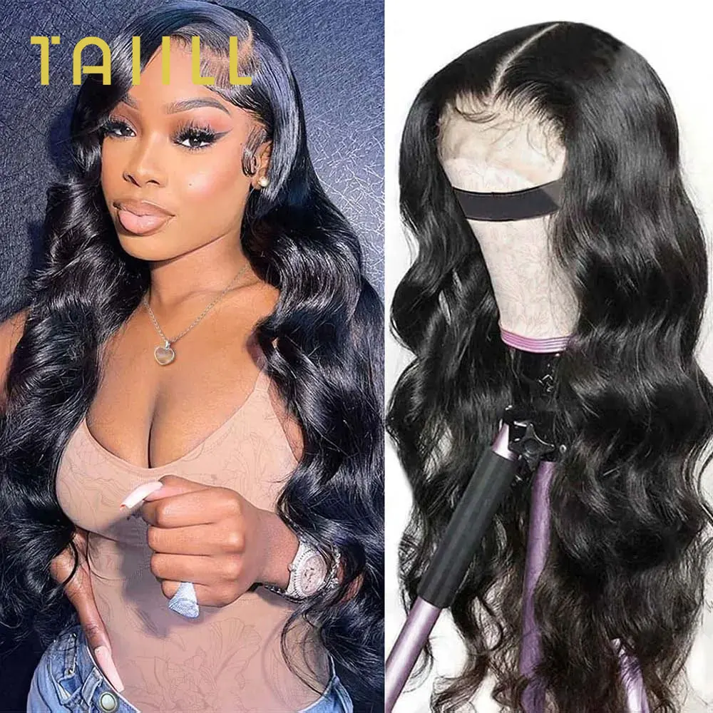 

Guleless Human Hair Wigs Ready To Wear And Go Body Wave 5x5 Lace Closure Wig 13x4 Lace Front WIg 13x6 Lace Frontal Wig Taiill