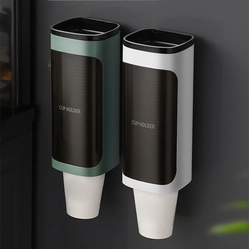 Water Dispenser Storage Paper Cup Holder Paper Cup Holder Storage Rack Taker Automatic Dropper Organizer