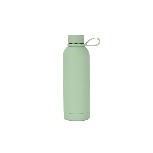 Stainless Steel USA Style Small Mouth Bottle Outdoor Sports Portable Thermos Cup Lifting Ring Water Bottle 6
