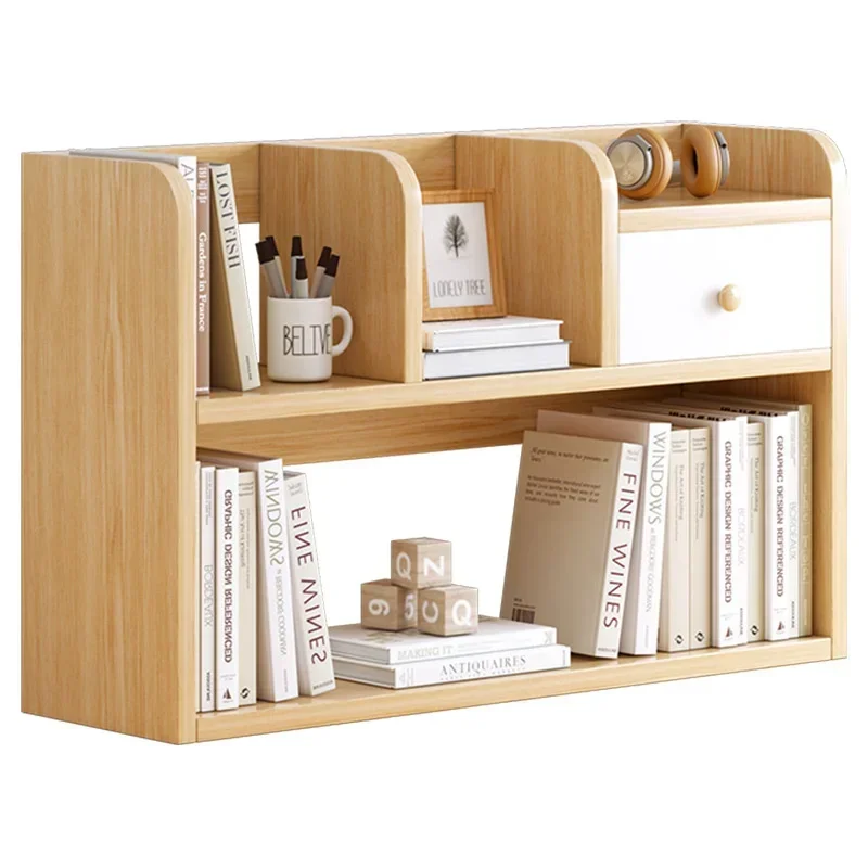 

Desktops Multilayer Shelves Partitioned Room Shelves Drawers Design Storage Shelves Stable Load-bearing Book Cabinets