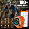 LaNikar Smart Watches For Men Bluetooth Call Screen Fitness Tracker Heart Rate Blood Pressure IP68 Waterproof for iPhone Android 5