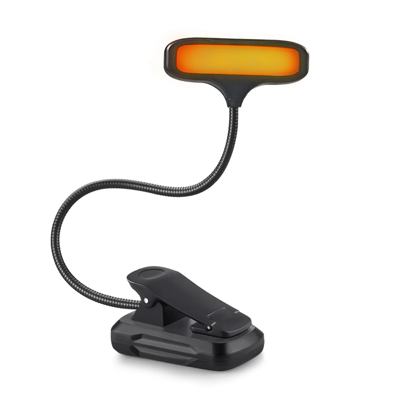 D BABE Lampe de lecture LED pour lire au lit, 3 niveaux de luminosité, rechargeable, bras