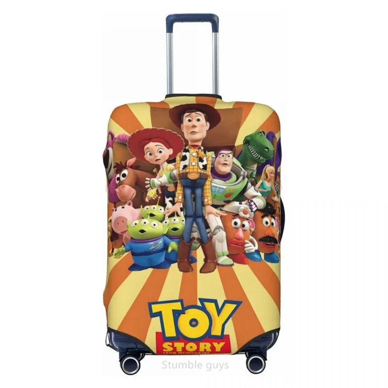 18-32 Inch Elastic Luggage Cover Stylish Toys Print Durable Dustproof Anti-Scratch Washable Travel Protective Accessory - 5