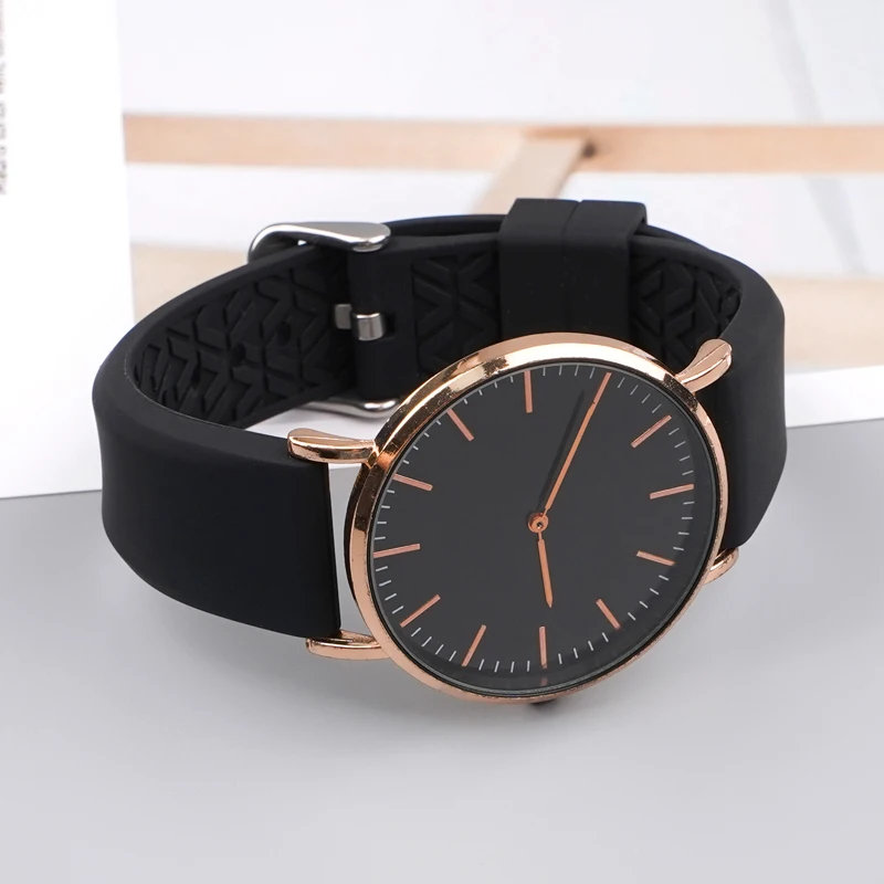 High-Quality Silicone Universal T-Shaped Watch Sports Strap - Waterproof Replacement Strap