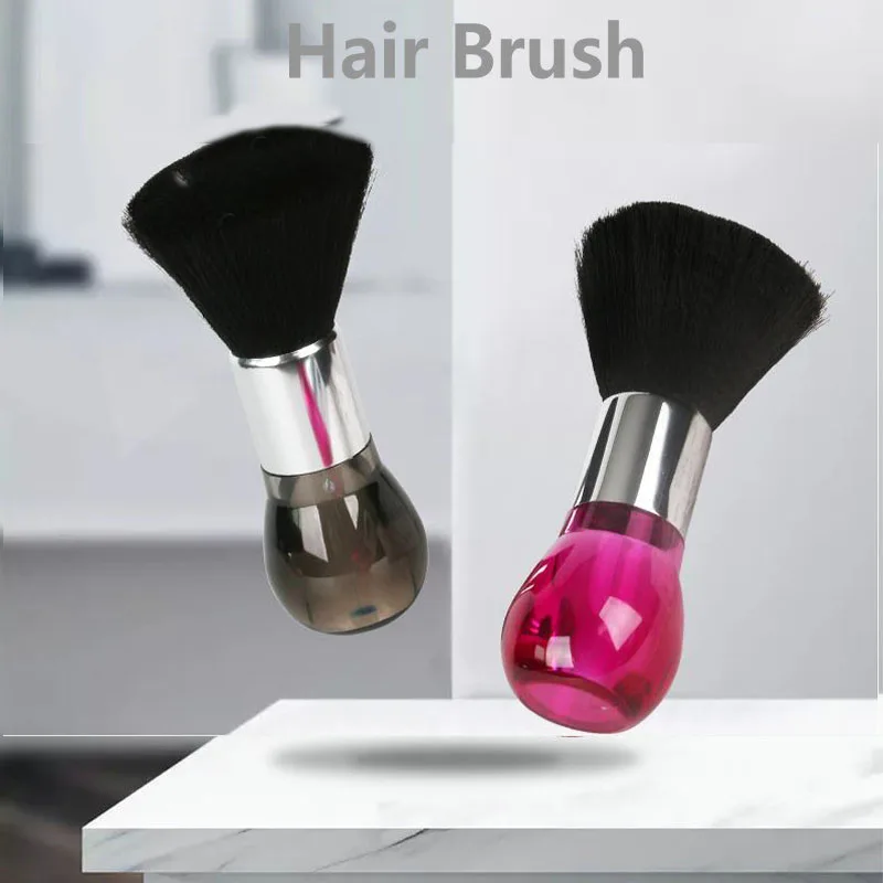 1pcs High Quality Soft Haircut Cleaning Brush Barber Neck Duster broken hair Brush Hair Tools Shaving Brush