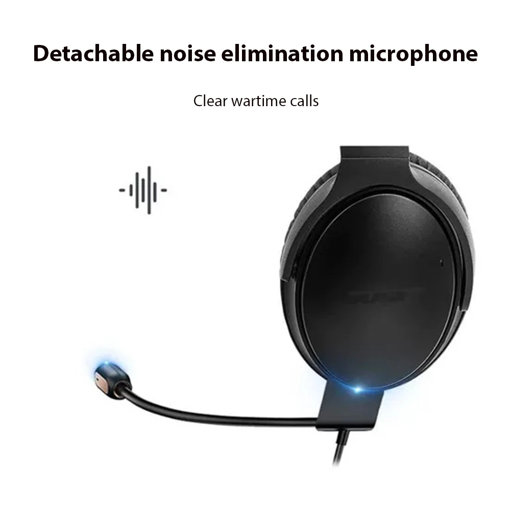 교체용 게임 마이크, 분리형 게이밍 붐 마이크, 노이즈 캔슬링 케이블, QC35, QC45 용, 3.5mm 플러그