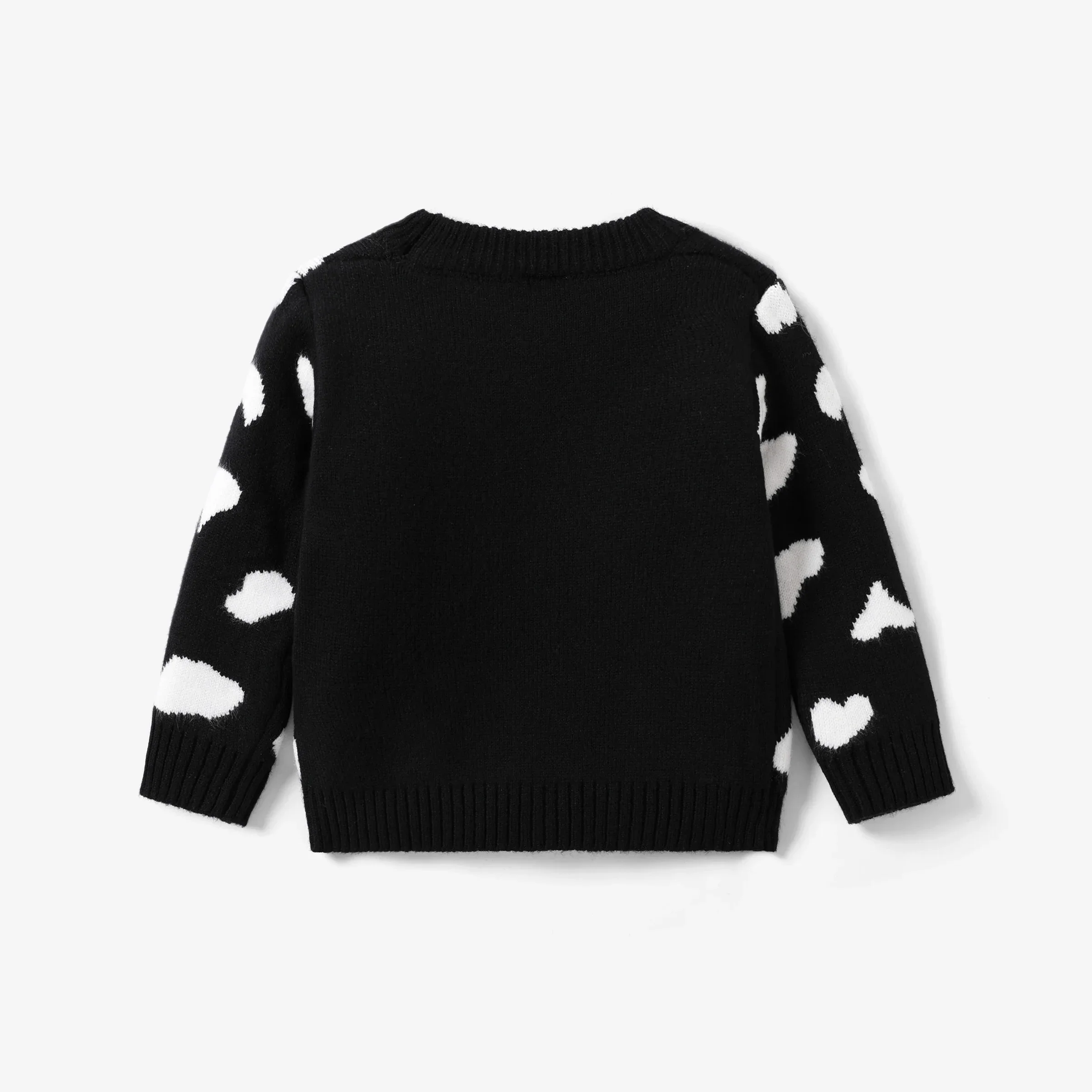 PatPat Baby Girl/Boy Cow Cute Animal pattern Striped Sweater Soft and Comfortable Perfect for Outings and Daily Wear