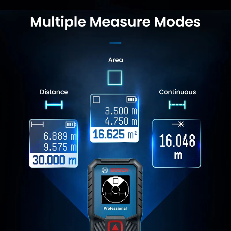 Medidor Láser de Distancia Bosch 30m GLM 30-23