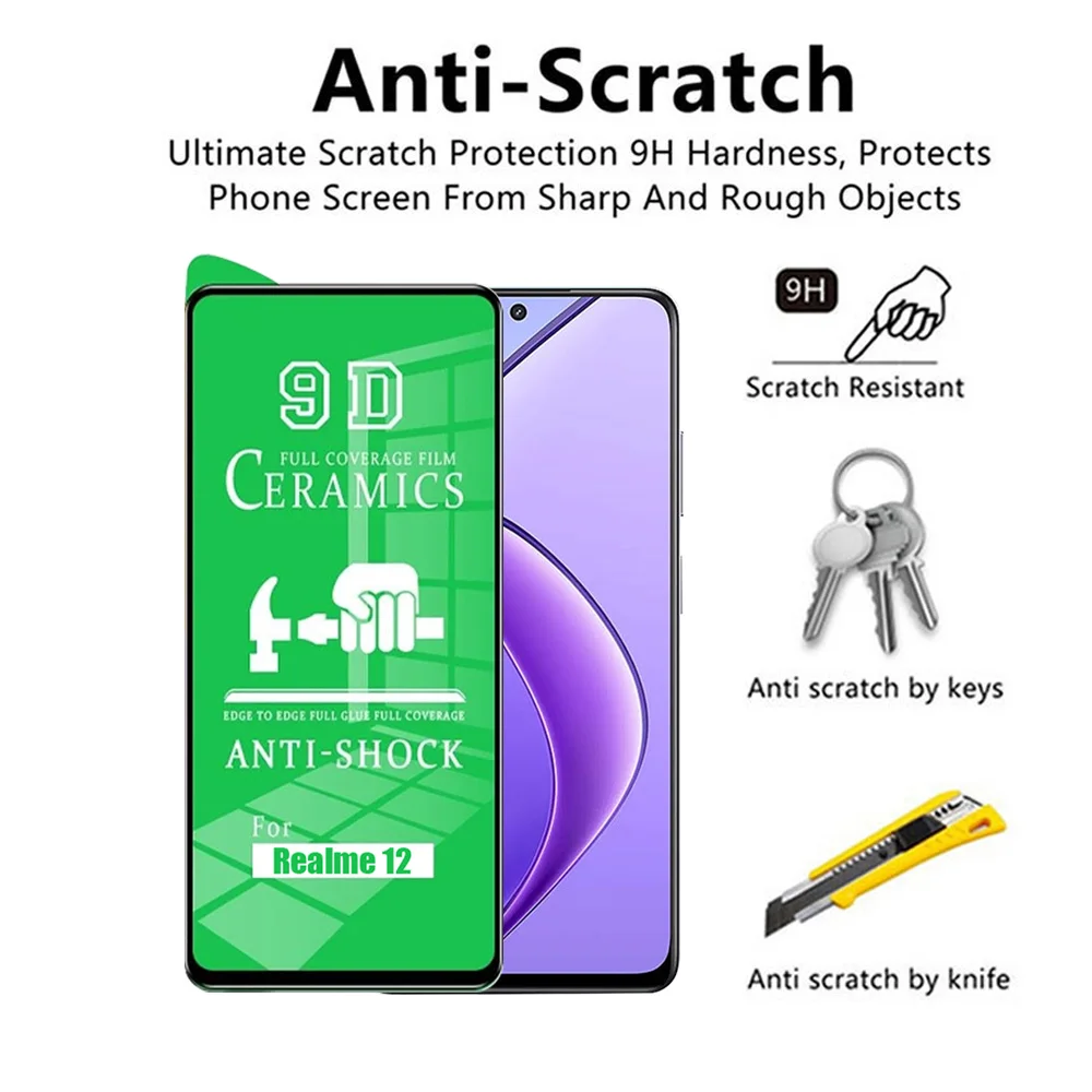 4-Pack Ceramic Clear Screen Protector Film - Enhanced Protection
