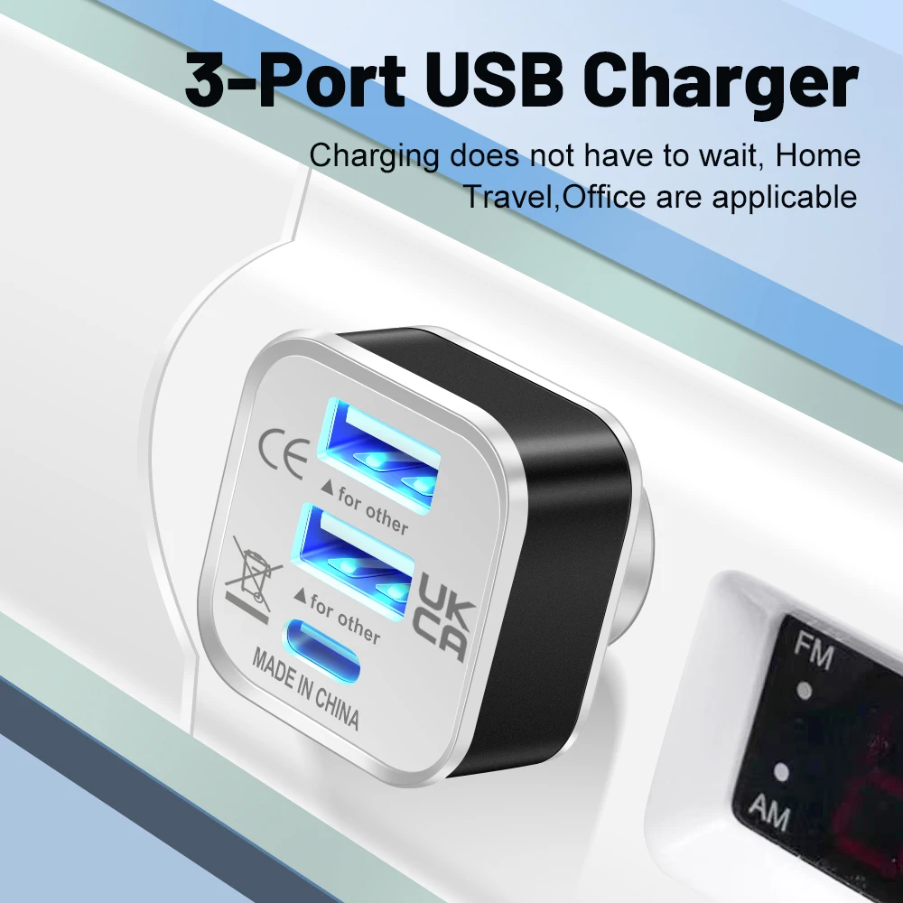 USB 3.0 Type-C Data Adapter Type C 10A OTG USB C Male To Female Converter For Macbook Xiaomi Samsung S23 Fast OTG Connector