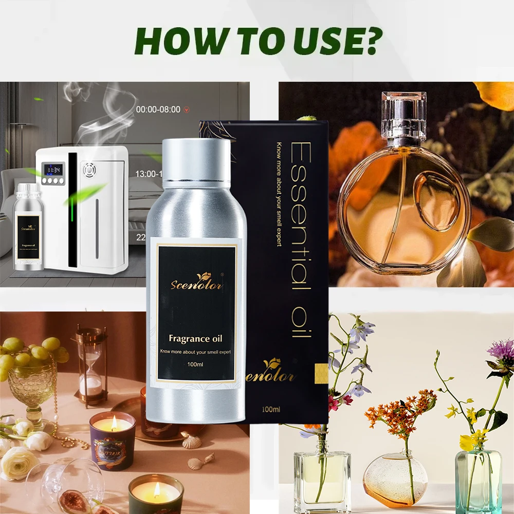 Essential Oil 100ML France Perfume Oil Men Women Fragrance Oasis Aromatherapy Diffuser