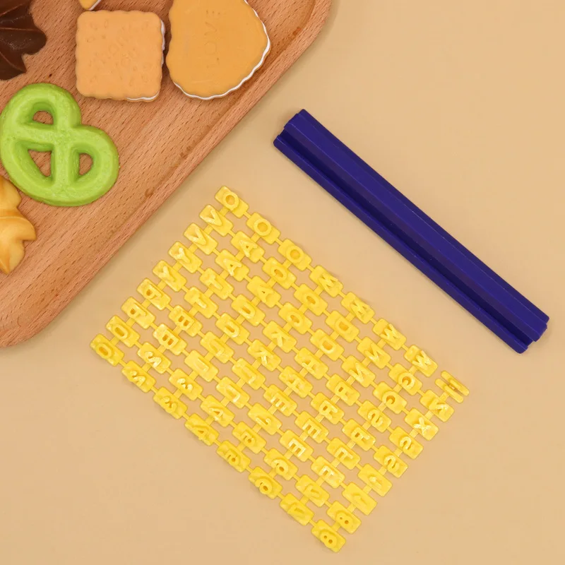 Polymer Clay Presser Stamp Embosser Mold Sealing Tools Ceramic Art Alphabet Number Letter Diy Embossing Pottery polymer clay cutter silicone mold