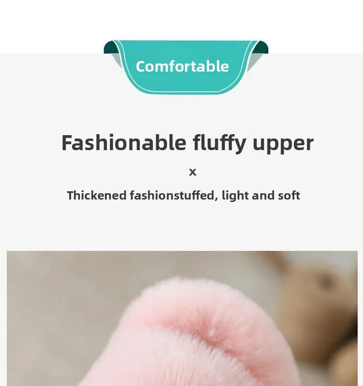 Children's Cotton Slippers - Kids Winter Slippers | Non Slip Flat Shoes For Boys & Girls