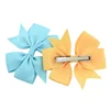 Candy Colors Solid Grosgrain Ribbon Bows Clips Hairpin Girl's Hair Bows Boutique Hair Clip Kids Headware Kids Hair Accessories 6