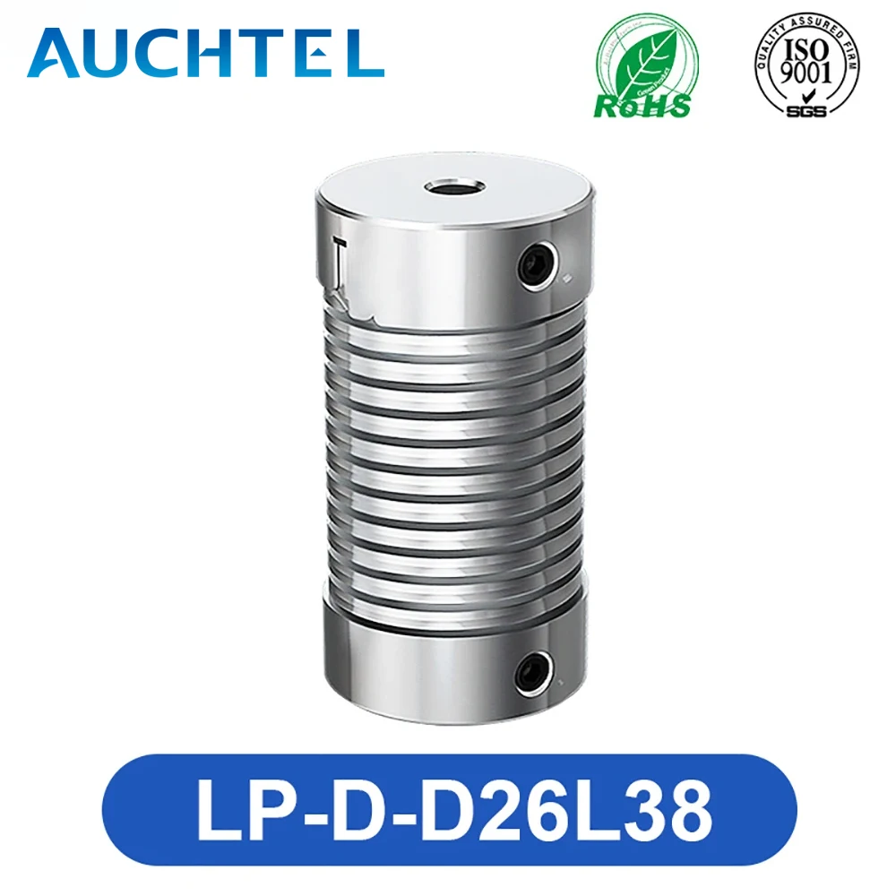Shaft Coupler Flexible Coupling Shaft Connector AUCHTEL LP D D26L38 Spring Coupling Encoder Screw Connection