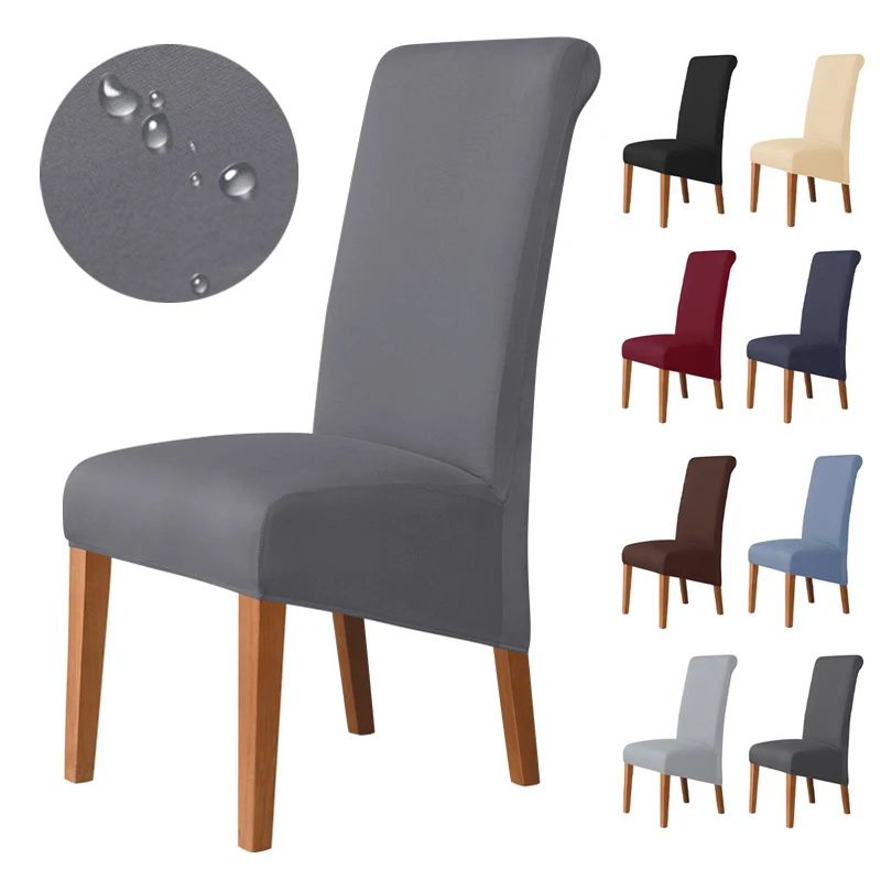 Однотонный чехол на стул размера XL M S