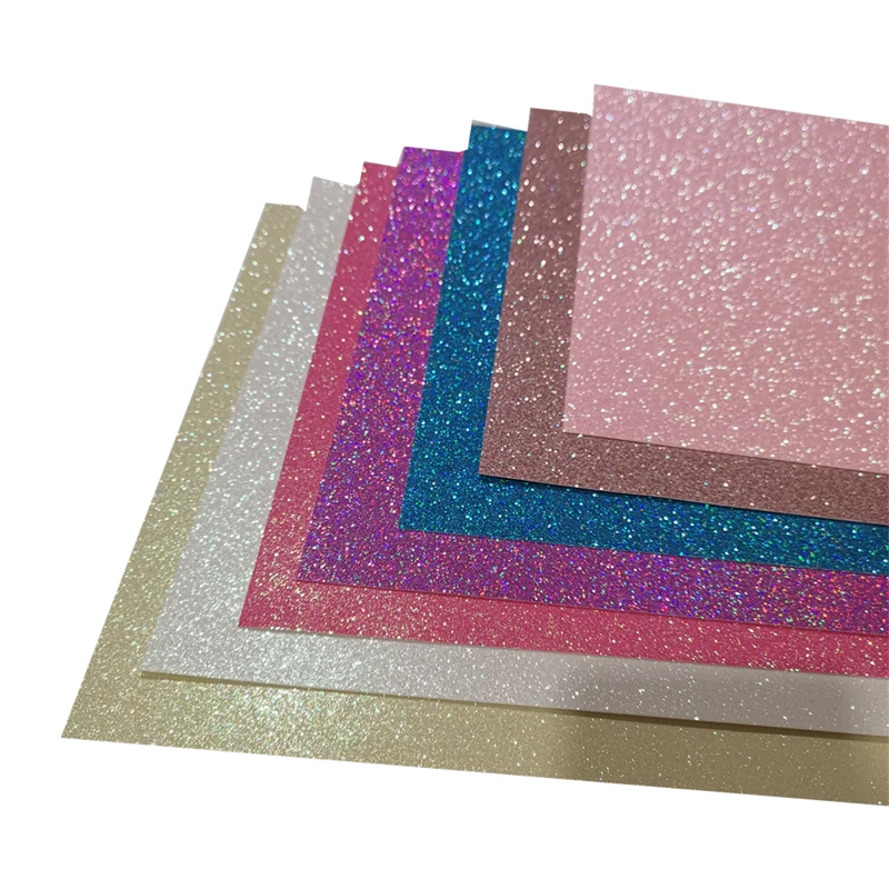 Glitter Cardstock Rose Gold For Cricut Making 300GSM 12*12 15 Sheets -  AliExpress